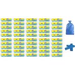 Ögem Battal Boy Çöp Poşeti 75x90 cm 10 Lu Rulo x 50 Paket = 500 Adet Mavi - 75 x 90 cm