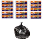 Ögem Endüstriyel Batta Boy Çöp Poşeti 72x95 Cm 70 Lt 10'lu Rulo 15 Paket Siyah