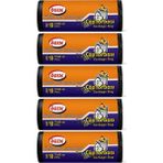 Ögem Endüstriyel Battal Boy Çöp Poşeti (72 x 95 Cm) 10 Lu Rulo x 5 Paket Çöp Torbası Siyah