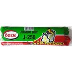 Ögem J-250 Jumbo Boy Çöp Poşeti (80 x 110 Cm) 10 Lu Rulo x 1 Paket Çöp Torbası Mavi