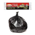 Ögem Jumbo Boy J-650 Çöp Poşeti 80x110 Cm 90 Lt 10'lu Rulo 20 Paket Siyah