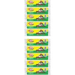 Ögem Orta Boy Çöp Poşeti (55 x 60 Cm) 20 Li Rulo x 10 Paket Çöp Torbası Mavi