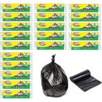 Ögem Orta Boy Çöp Poşeti 55x60 cm 20 li Rulo x 20 Paket = 400 Adet Siyah - 55 x 60 cm