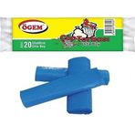 Ögem Orta Boy Çöp Poşeti 55x60 Cm 30 Lt 20'li Rulo 40 Paket Mavi