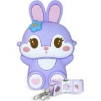 Ogi Mogi Toys Mor Tavşan Omuz Çantası 1 Adet Lila 14x4x11 cm Kız Çocuklar için Eğlenceli Tasarım