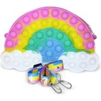 Ogi Mogi Toys Pop It Silikon Gökkuşağı Omuz Çantası - Renkli - Yok