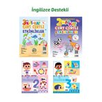 Öğrence Gezegeni YKY İlk Kitaplarım, İngilizce Destekli- 2-3 Yaş Konuşmayı Ve Dikkati Geliştiren Cırt Cırtlı Etkinlik