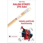 Öğrenci Etiketi İsimli Örümcek Adam Okul Kalem Etiketi Kalem Sti