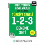 Ogreti 2024 Kpss Lise On Lisans Turkiye Geneli 1-2-3 Deneme Seti Ogreti Akademi