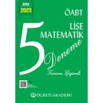 Öğreti Akademi 2023 KPSS ÖABT Lise Matematik 5 Deneme