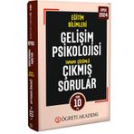 Öğreti Akademi 2024 KPSS Eğitim Bilimleri Gelişim Psikolojisi Tamamı Çözümlü Çıkmış Sorular Roman Boy