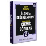 Öğreti Akademi 2024 KPSS Eğitim Bilimleri Ölçme ve Değerlendirme Tamamı Çözümlü Çıkmış Sorular Roman Boy