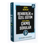 Öğreti Akademi 2024 KPSS Eğitim Bilimleri Rehberlik ve Özel Eğitim Tamamı Çözümlü Çıkmış Sorular Roman Boy