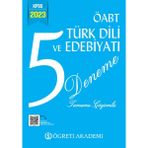 Öğreti Akademi 2024 Kpss Öabt Türkdili ve Edebiyatı 5 Deneme