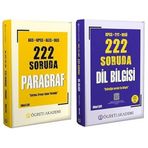 Öğreti Kpss Meb-Ags Ales Dgs 222 Soruda Paragraf + Dil Bilgisi Soru Bankası 2 Li Set - Mikail Şan Öğreti Akademi