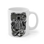 Öğretmen Meslek Taraftar Temalı Öğretmen Kupa Bardak | Taraftar Meslek Temalı Kupa Bardak | Hediye Mug (Beşiktaş Temalı, Beyaz)