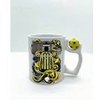 Öğretmen Meslek Taraftar Temalı Öğretmen Kupa Bardak | Taraftar Meslek Temalı Kupa Bardak | Hediye Mug (Fenerbahçe Temalı, Futbol Toplu)