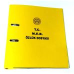 Öğretmen Özlük Dosyası 1 Klasör + 8 Dosya 28X32