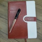 Öğretmenler Gününe Defter ve Kalem Seti - Renkli