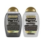 OGX 385 ml Kömür Detoks Sülfatsız Şampuan + 385 ml Kömür Detoks Sülfatsız Saç Kremi