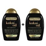 OGX 385 ml Kukui Oil Şampuan+385 ml Kukui Oil Saç Kremi
