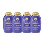 OGX 4x385 ml Dolgunlaştırıcı Biotin Kolajen Şampuan