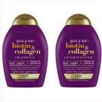 OGX Biotin & Collagen 385 ml Şampuan+385 ml Saç Kremi