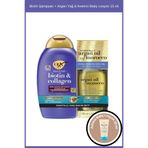 OGX Biotin Şampuan + Argan Yağ & Aveeno Baby Losyon 15 ml