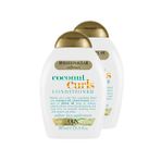 OGX Coconut Curls 2x385 ml Bukleli Saçlar İçin Saç Kremi