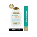OGX Coconut Curls Bukleli Saçlar 2x385 ml Saç Bakım Kremi