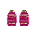 Ogx Keratin Yağı Içeren Şampuan, 385 Ml, 2'li Paket - Option-1