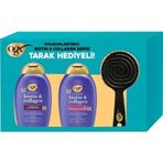 Ogx Organix Biotin&collagen Şampuan 385 Ml+Saç Kremi 385 Ml+Tarak Hediyeli 3'lü Set