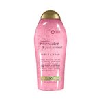 OGX Pembe Deniz Tuzu ve Gül Suyu Nazik Yatıştırıcı Vücut Fırçalama, Hafif Eksfoliye Vücut Yıkama, Sülfat İçermez, 19,5 Ounce, 1,0 Sayısı