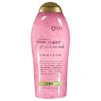 Ogx Rose Water & Pink Sea Salt Peeling Ve Vucut Sampuani 577Ml