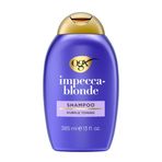 OGX Sarışın Güçlendirilmiş+Mor Tonlama Şampuanı, Sarışınınızı Kişiselleştirmek için Sarışın Tonlama, 13oz