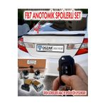 ogzar Fb7 Kasa Bagaj Kaldırma Yayı Aparatı (ANOTOMİK SPOİLERLİ) Uyumlu Ikili Set