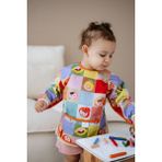 Oh la la Koala For Little Ones Meyve Çocuk Uzun Kollu Sıvı Geçirmez Aktivite Önlük (6-36 Ay) - Mavi - Standart