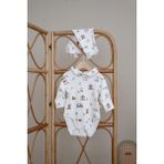 Oh la la Koala For Little Ones Puffy Sleep Lunapark Serisi Body Tayt Takım - 18 - 24 Ay - Beyaz