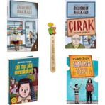 Oh Ne Ala Memleket - Abartma Tozu -Dedemin Bakkalı- Dedemin Bakkalı Çırak (4 Kitap Set ) +Cizo Kitap Ayracı