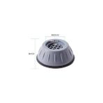 Ohbe Express Çamaşır Makinesi Titreşim Önleyici Engelleyici Stoper Takoz Gri 4 Lü Set - Option-1