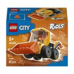 Ohbe Express City Araçlar - Inşaat Yükleyicisi 60483 – 5 Yaş ve Üzeri Erkek ve Kız Çocuklar Için Inşaat Işçisi Minifigürü Içeren Yaratıcı Oyuncak Yapım Seti, Çocuklar Için Eğlenceli Hediye Fikri (61 Parça) - 0 - Siyah
