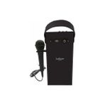 Ohbe Express Ipparty Hoparlör - Taşınabilir Bluetooth Mikrofon Hoparlörü, Karaoke, Işık Efektleri, Kablosuz, Usb, Sd Kart, Şarj Edilebilir Pil, Siyah, BTP180BKZ, Tek Boyut - 01-Siyah