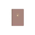 Ohbe Express Keskin 17 * 24 Spiralli Akademik Ajanda - Mocha - -- - Option-1