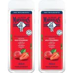 Ohbe Express Le Petit Marseillais Lpm Duş Jeli Akdeniz Çileği 400 ml 1+1 Set - 1 kg
