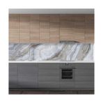 Ohbe Express Mutfak Tezgah Arası Folyo Kaplama Folyosu Grey And 60X300 cm - 01 - Beyaz - Option-1