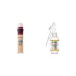Ohbe Express New York Anti Age Eraser Kapatıcı, 01 Light, 6.8 ml + C Vitamini Parlak Süper Aydınlatıcı Serum (30 Ml) - Option-1