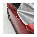 Ohbe Express Oto Branda Araba Brandası Buzlanma Önleyici Çadırı Örtüsü Araç Tentesi Ön Cam Güneşlik Camı Güneşliği Buz Kar Koruyucu Yarım - Option-1 - 1BW-Beyaz