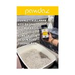 Ohbe Express Pawdaz Kokusuz - Aktif Karbon ve Siyah Çay Özlü Kedi Kumu Kokusu Giderici (500 Ml. / 360 Gram ± 25 G) - Option-1