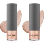 Ohbe Express Pembe Işıltılı Likit Aydınlatıcı - Highlighter 101 Yüz & Vücut Için - 30 ml (2 Paketi) - 000 Multicolor