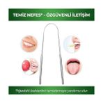Ohbe Express Proclis Paslanmaz Çelik Dil Temizleyici Sıyırıcı, Ağız Hijyeni Için Dil Plak Temizleme, Ferah Bir Nefes Sağlar (M) - Option-1